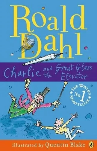 Charlie and the Great Glass Elevator by Roald Dahl: stock image of front cover.