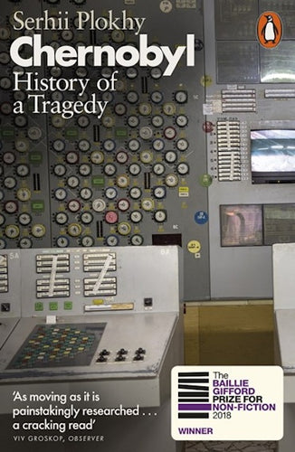Chernobyl-History of a Tragedy by Serhii Plokhy: stock image of front cover.