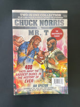 Load image into Gallery viewer, Chuck Norris VS. Mr. T by Ian Spector: photo of the front cover which shows very minor scuff marks.
