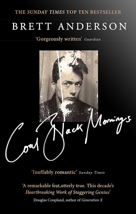 Coal Black Mornings by Brett Anderson: stock im age of front cover.
