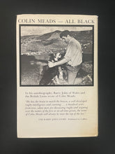 Load image into Gallery viewer, Colin Meads-All Black by Alex Veysey: photo of the back cover which shows scuff marks along the edges of the dust jacket.
