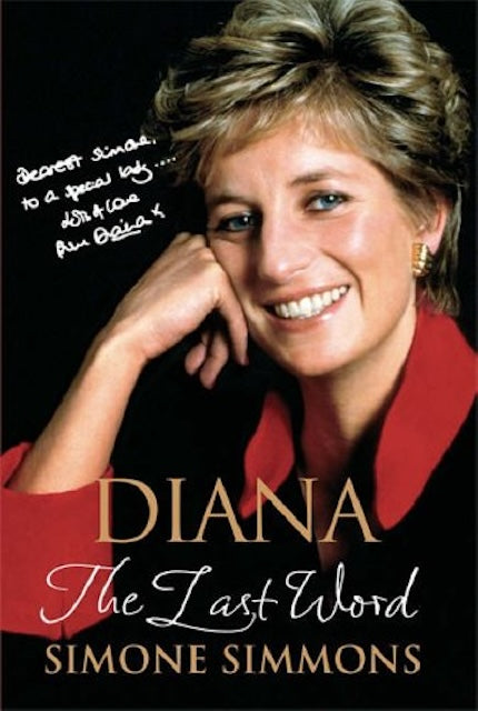 Diana-The Lat Word by Simone Simmons: stock image of front cover.