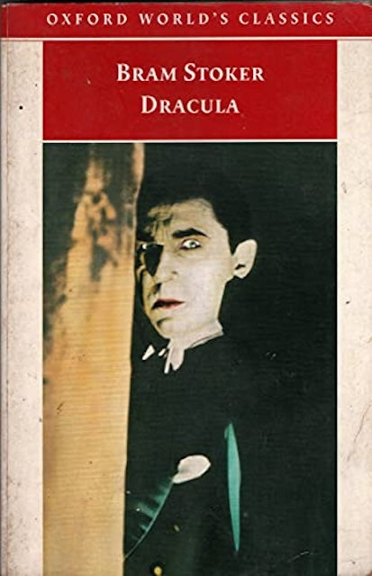 Dracula by Bram Stoker: stock image of front cover.