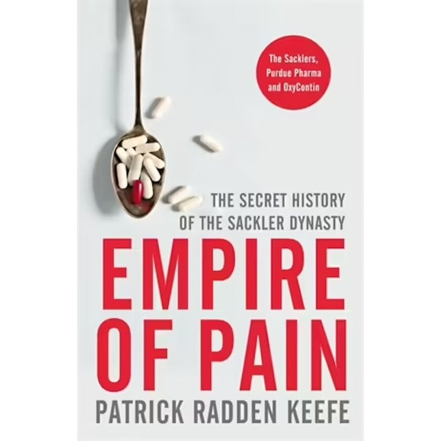 Empire of Pain by Patrick Radden Keefe: stock image of front cover.