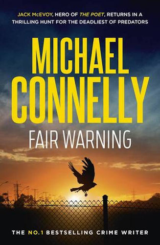 Fair Warning by Michael Connelly: stock image of front cover.