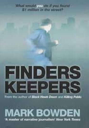 Finders Keepers by Mark Bowden: stock image of front cover.