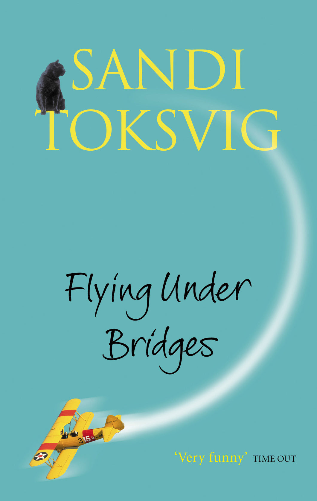 Flying Under Bridges by Sandi Toksvig: stock image of front cover.