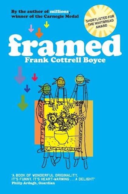 Framed by Frank Cottrell Boyce: stock image of front cover.