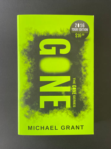 Gone by Michael Grant: photo of the front cover.