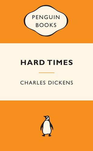 Book cover of 'Hard Times' by Charles Dickens with Penguin Books logo