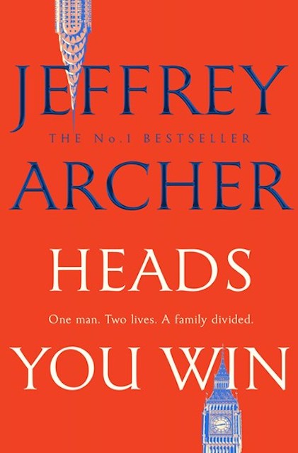 Heads You Win by Jeffrey Archer: stock image of front cover.