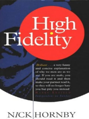 High Fidelity by Nick Hornby: stock image of front cover.