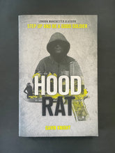 Load image into Gallery viewer, Book cover of 'Hood Rat' by Gavin Knight with a hooded figure and text on a dark background.
