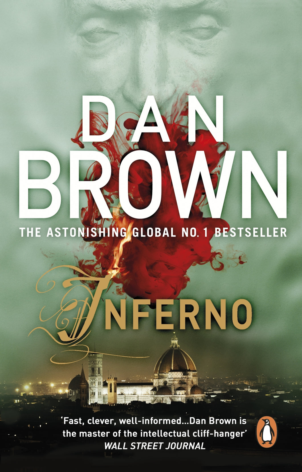 Inferno by dan Brown: stock image of front cover.