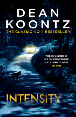 Intensity by Dean Koontz: stock image of front cover.