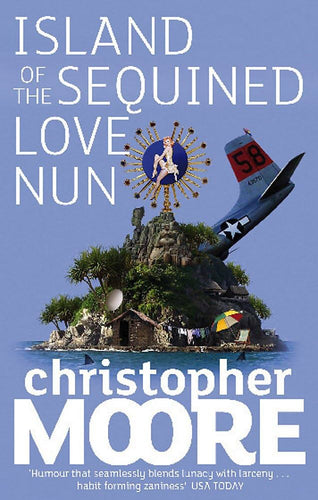 Island of the Sequined Love Nun by Christopher Moore: stock image of front cover.