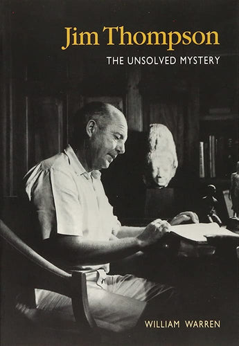 Jim Thompson The Unsolved Mystery by William Warren: stock image of front cover.