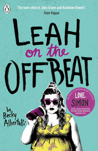 Leah on the Off Beat by Becky Albertalli: stock image of front cover.