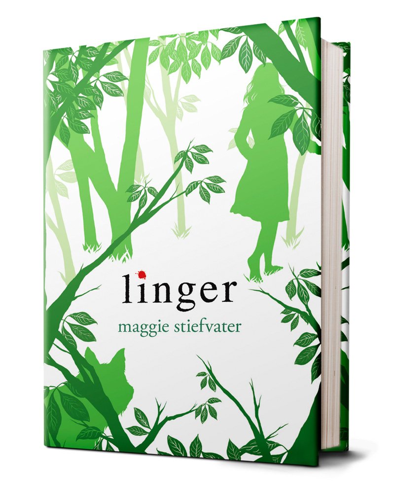 Linger by Maggie Stiefvater: stock image of front cover.