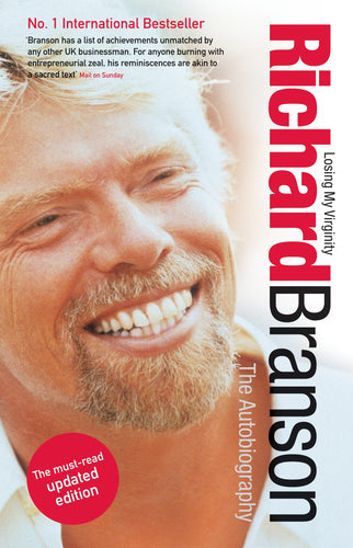 Losing My Virginity by Sir Richard Branson: stock image of front cover.