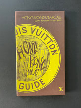 Load image into Gallery viewer, Louis Vuitton City Guide 2012-Hong Kong/Macau: photo of the front cover.
