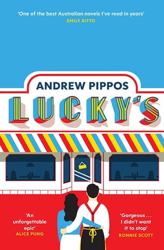Lucky's by Andrew Pippos: stock image of front cover.
