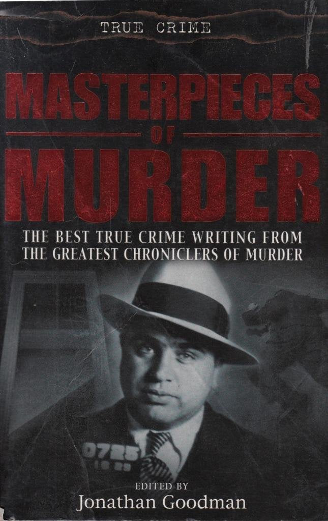 Masterpieces of Murder by Jonathan Goodman: stock image of front cover.