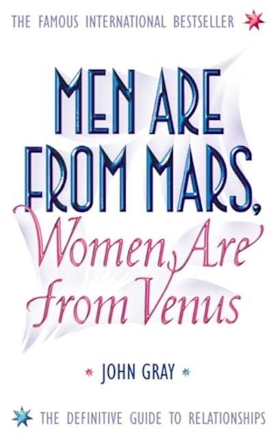 Men Are from Mars, Women Are from Venus by John Gray: stock image of front cover.