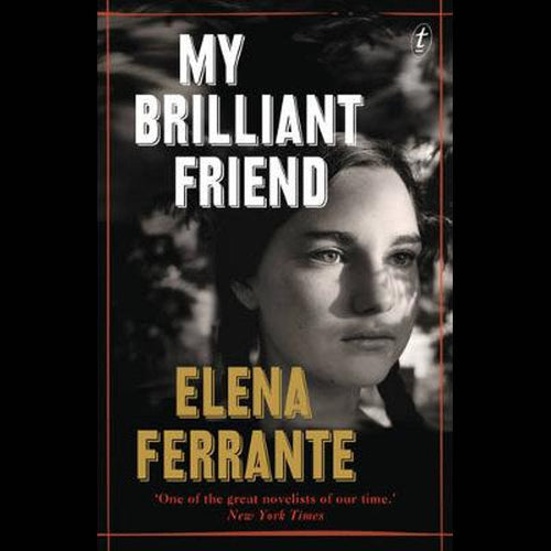 My Brilliant Friend by Elena Ferrante: stock image of front cover.