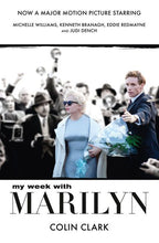 Load image into Gallery viewer, My Week with Marilyn by Colin Clark: stock image of front cover.
