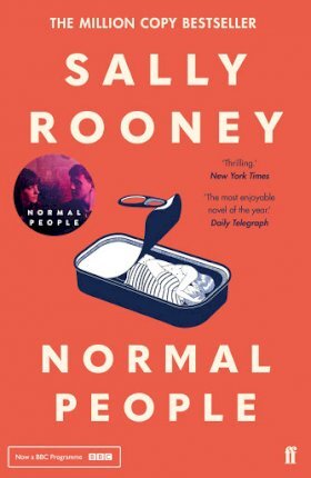 Normal People by Sally Rooney: stock image of front cover.