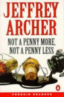 Not a Penny More, Not a Penny Less by Jeffrey Archer: stock image of front cover.