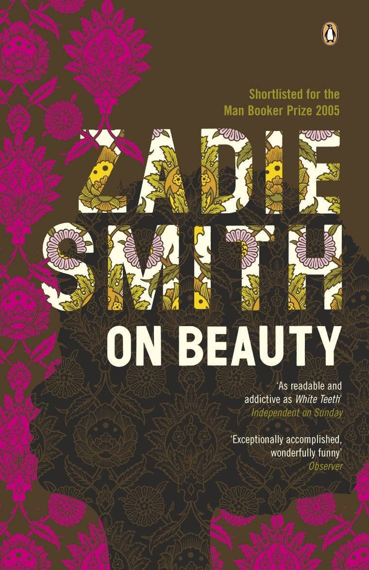 On Beauty by Zadie Smith: stock image of front cover.