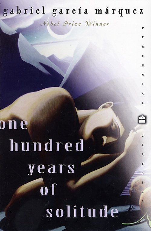 One Hundred Years of Solitude by Gabriel Garcia Marquez: stock image of front cover.