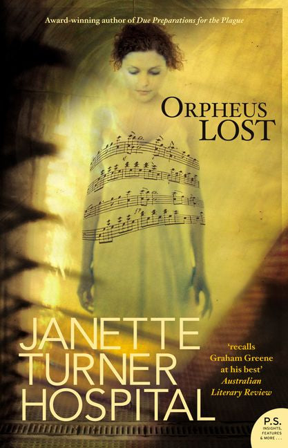 Orpheus Lost by Janette Turner Hospital: stock image of front cover.