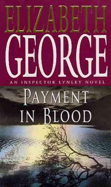 Payment in Blood by Elizabeth George: stock image of front cover.