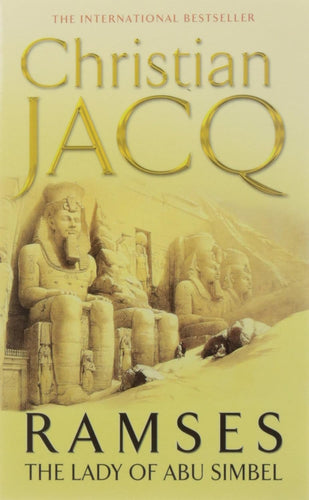 Ramses-The Lady of Abu Simbel by Christian Jacq: stock image of front cover.