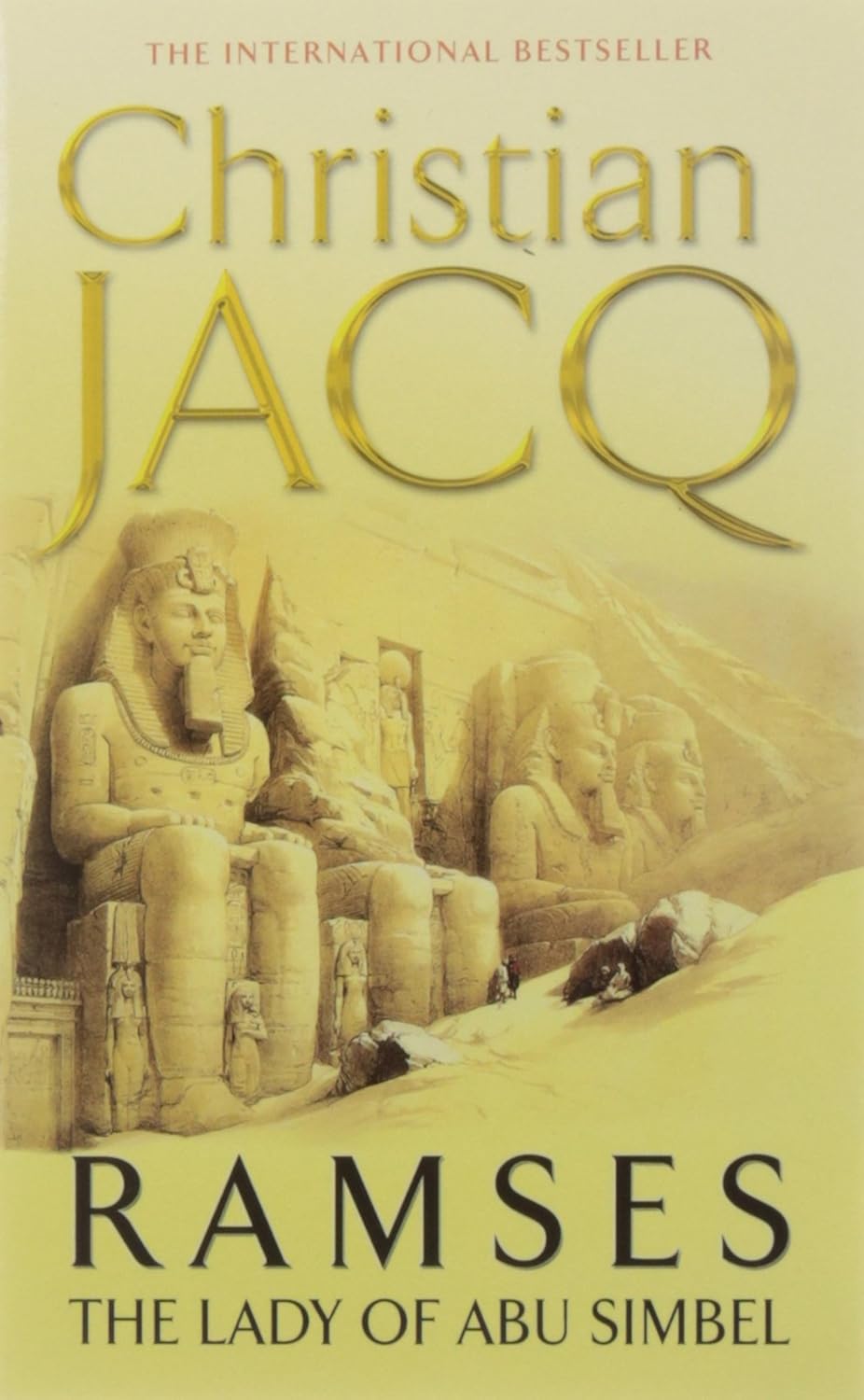 Ramses-The Lady of Abu Simbel by Christian Jacq: stock image of front cover.