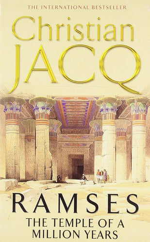 Ramses-The Temple of a Million Years by Christian Jacq: stock image of front cover.