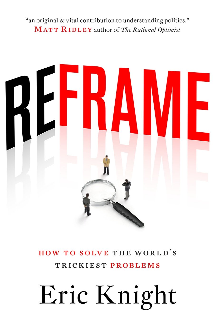Reframe by Eric Knight: stock image of front cover.