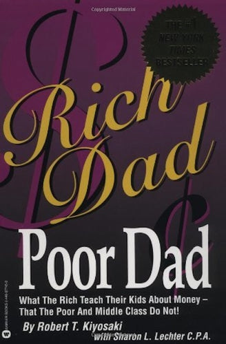 Rich Dad, Poor Dad by Robert T. Kiyosaki: stock image of front cover.