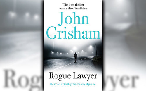 Rogue Lawyer by John Grisham: stock image of front cover.