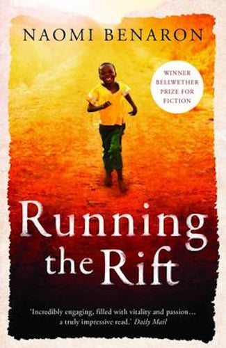 Running the Rift by Naomi Benaron: stock image of front cover.