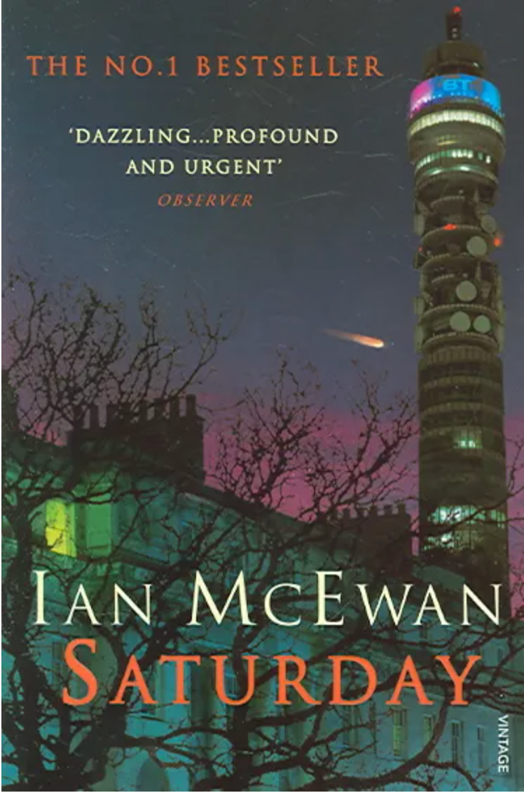 Saturday by Ian McEwan: stock image of front cover.