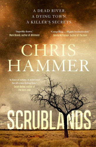 Scrublands by Chris Hammer: stock image of front cover.