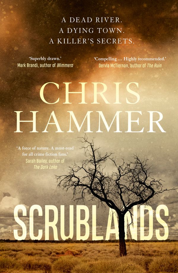 Scrublands by Chris Hammer: stock image of front cover.