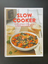 Load image into Gallery viewer, Slow Cooker-150 Inspired Ideas for Everyday Cooking: photo of the front cover which shows minor scuff marks on the top-left corner.
