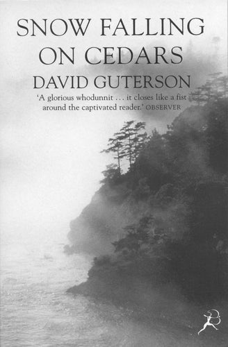 Snow Falling on Cedars by David Guterson: stock image of front cover.