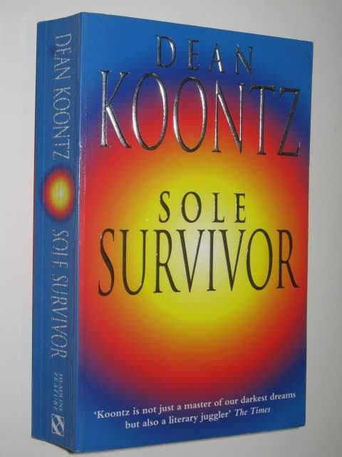 Sole Survivor by Dean Koontz: stock image of front cover.