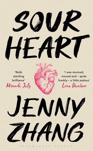 Sour Heart by Jenny Zhang: stock image of front cover.